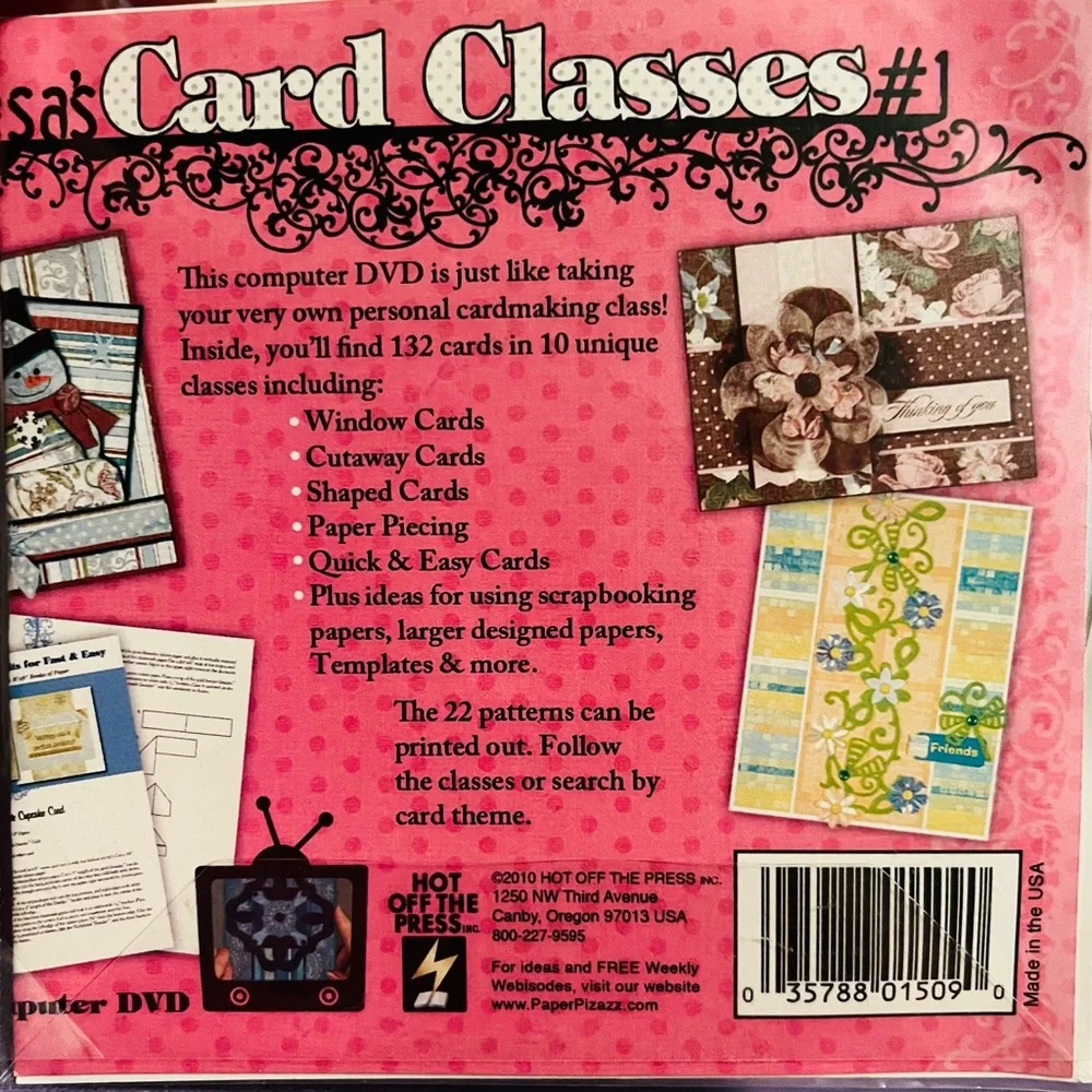 Three (3) Card Making Computer DVD’s - Picture 3 of 7